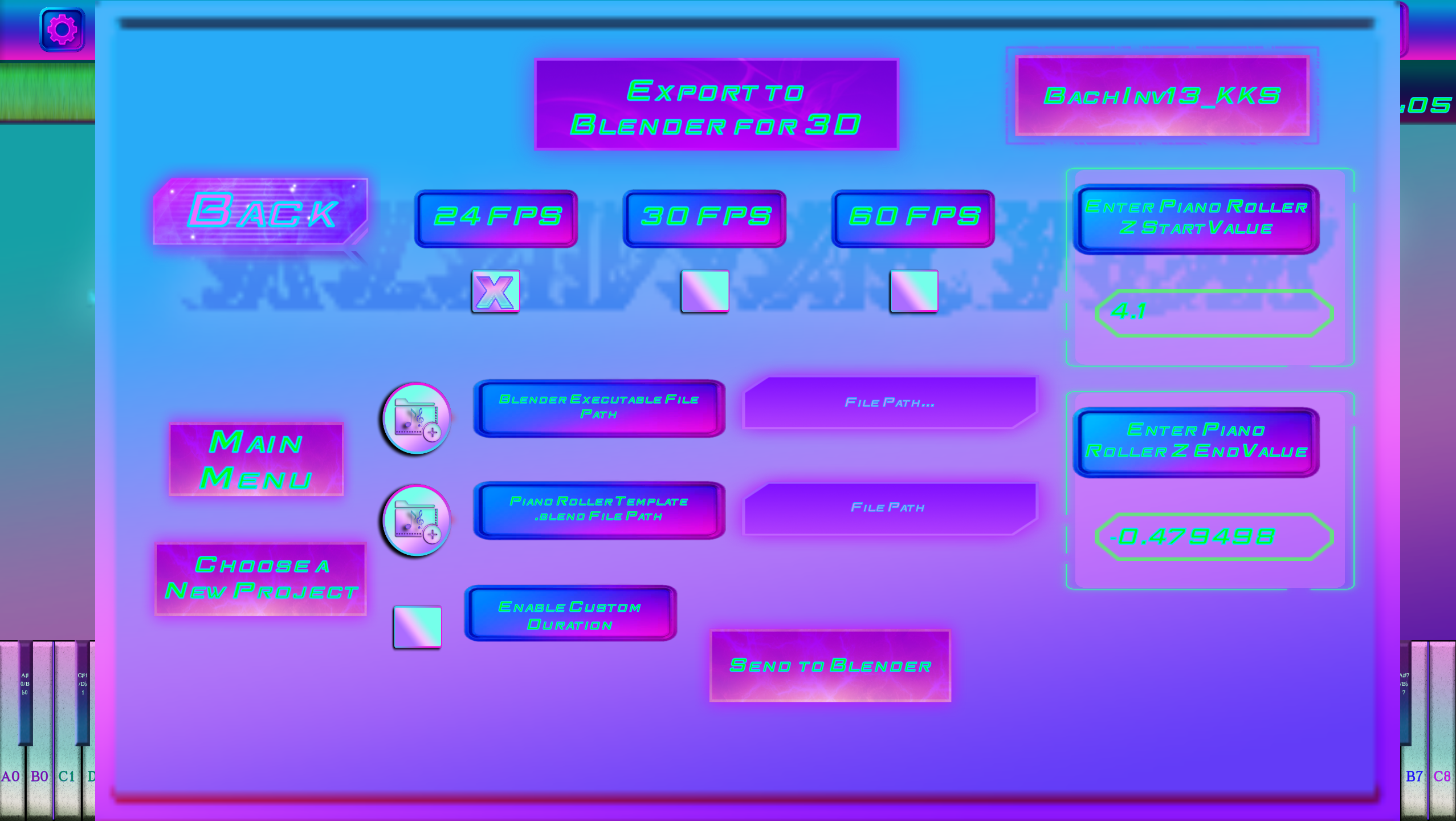 Klaviactor Studio exporter