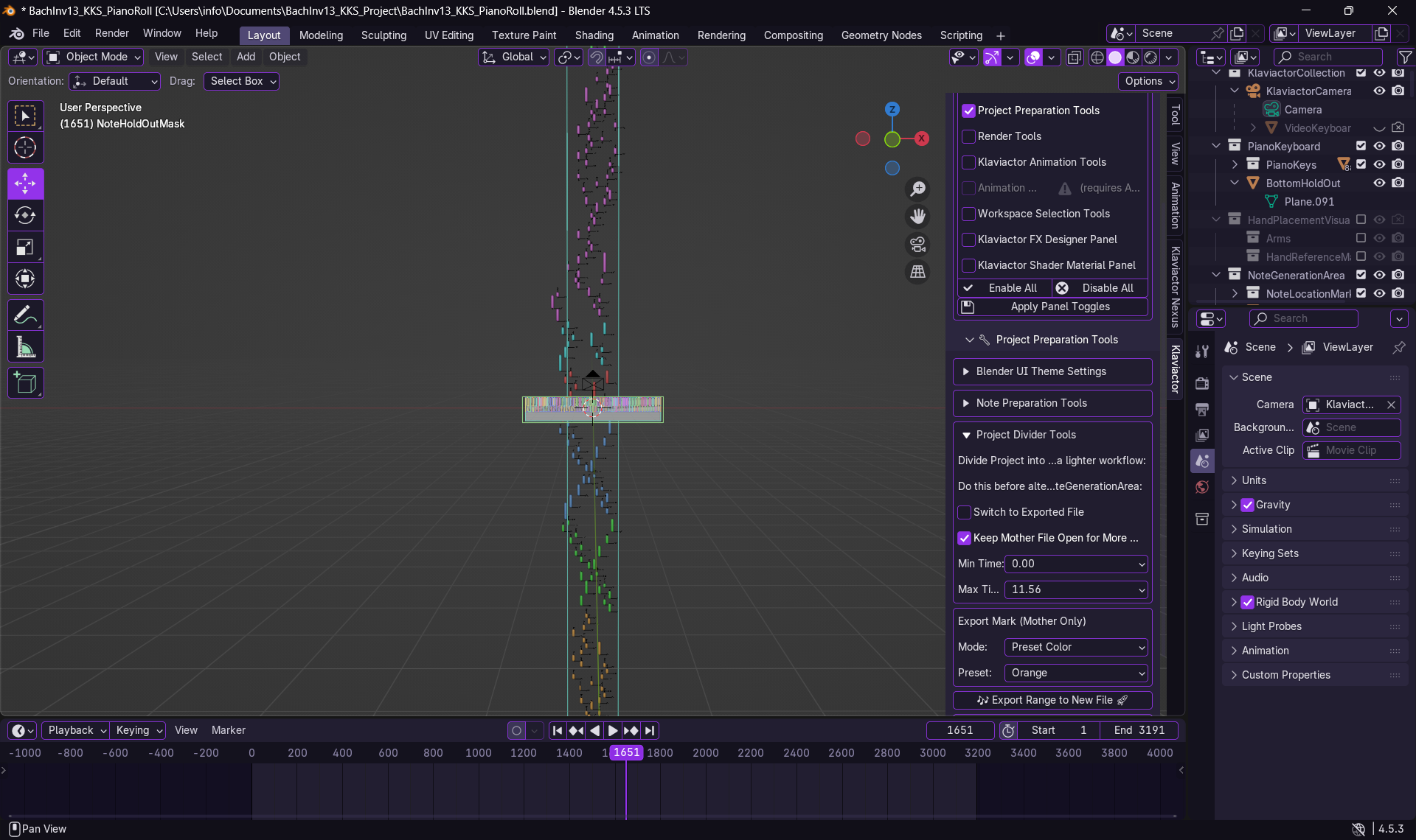 Project Divider Tools