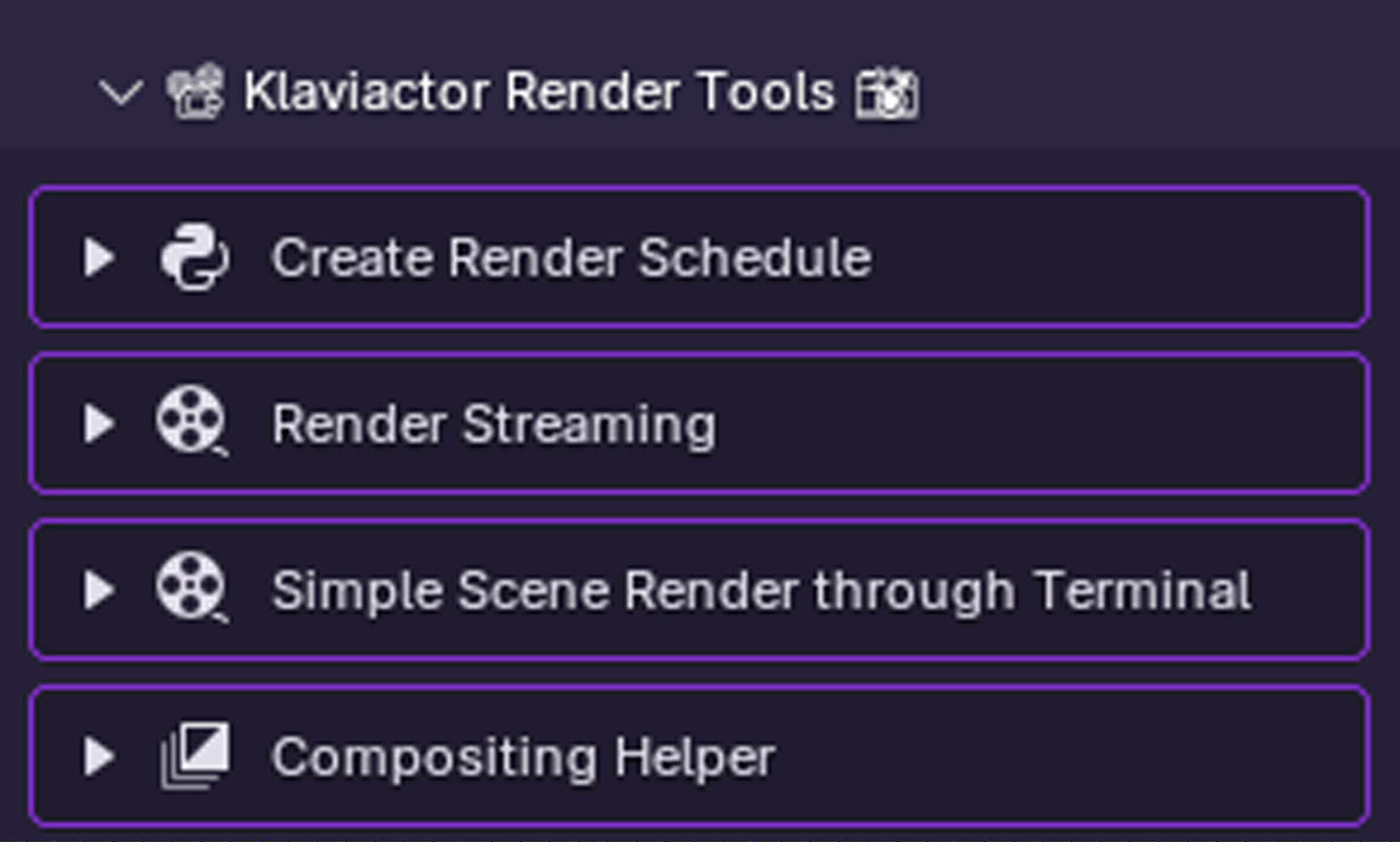 Klaviactor Studio – Render Tools
