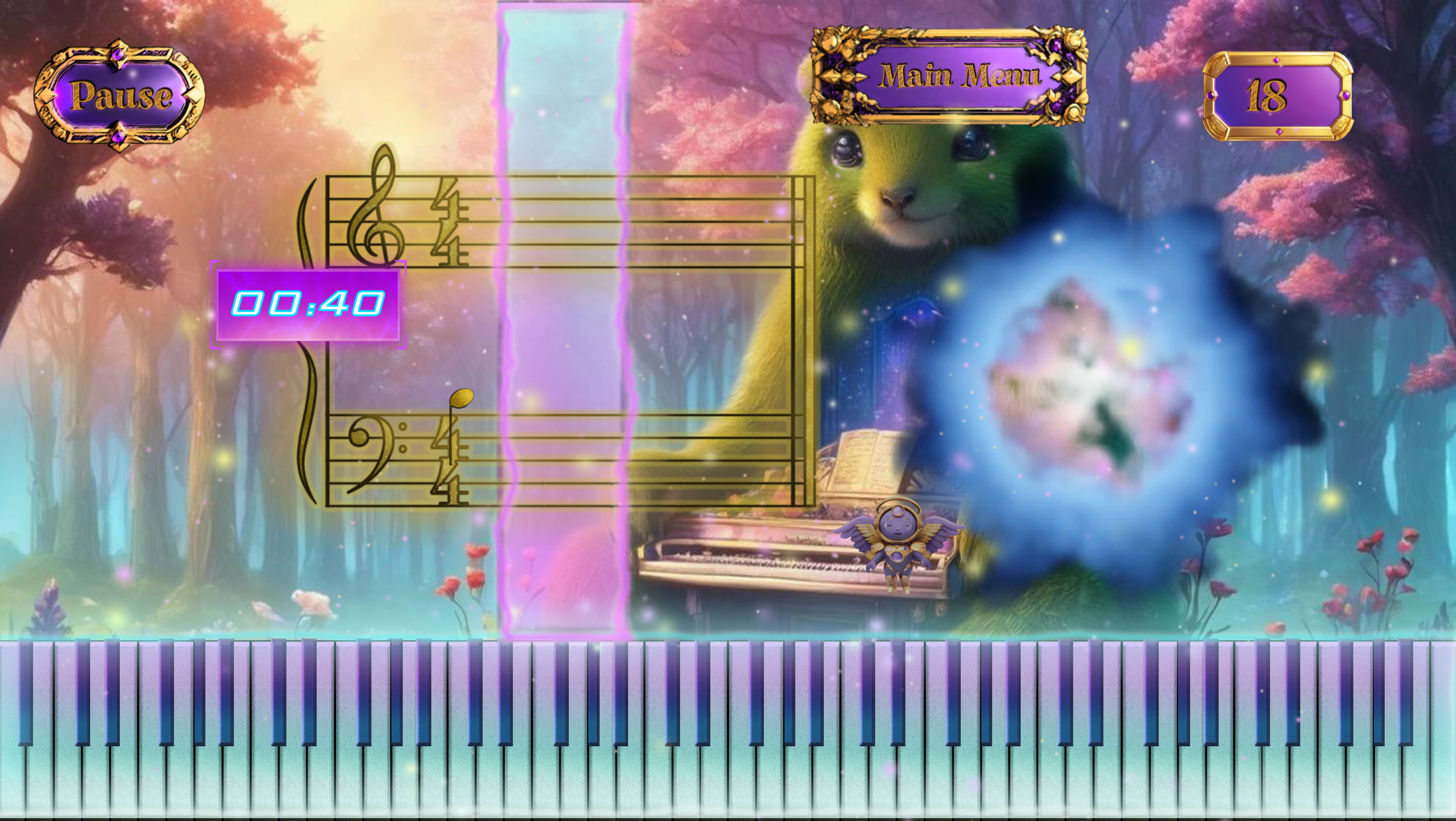 High scores – mode view